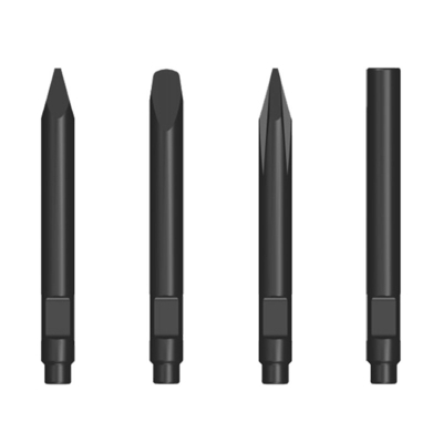 OEM 53mm Excavator Hammer Chisel For Rock Breaker অ্যালোয় স্টীল