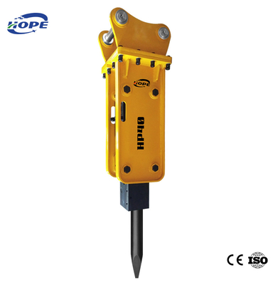উচ্চ স্থায়িত্ব Excavator হাইড্রোলিক ব্রেকার 40 Crmo Chisels উপকরণ -HP 50 উচ্চ মানের রক ব্রেকার